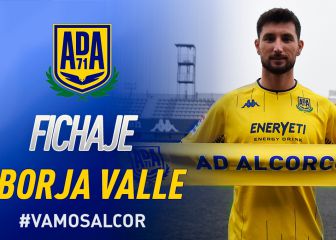 Borja Valle, primer fichaje invernal de la AD Alcorcón