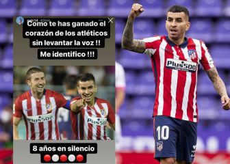 Querido y adorado por todos:
los mensajes a Correa tras su renovación con el Atleti
