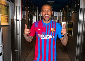 Alves ya está inscrito