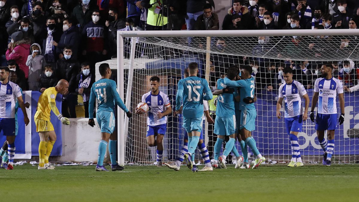 Alcoyano 1 Real Madrid 3 summary, result and goals