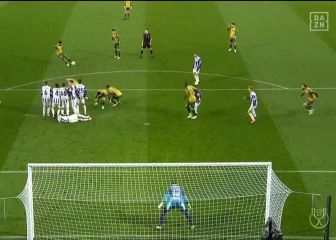 Fekir y su enésima obra de arte: da igual lo que hagas porque pone la pelota donde quiere