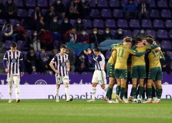 Fekir y Carvalho hielan Pucela