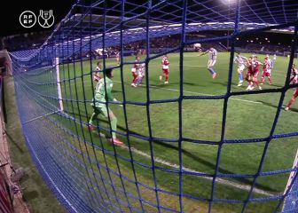 Un gol perfecto para explicar la diferencia de motivación entre un Primera y un Primera RFEF en Copa