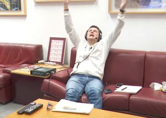 ¡Le salió del alma! La expresión de Roncero en el gol de Asensio