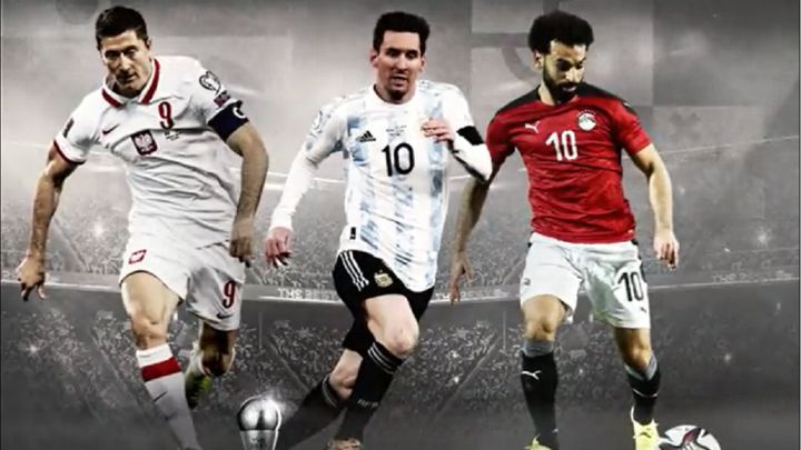 Ya hay finalistas al The Best: Lewandowski, Messi y Salah