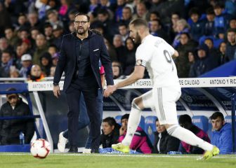 Bordalás nunca le ha ganado un partido al Real Madrid