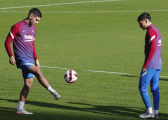 Esperando a Pedri y Ferran