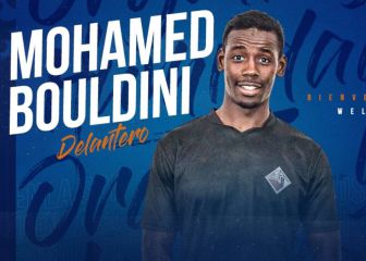 El delantero Bouldini, primer refuerzo del mercado invernal