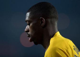 Dembélé da dos pasos atrás
