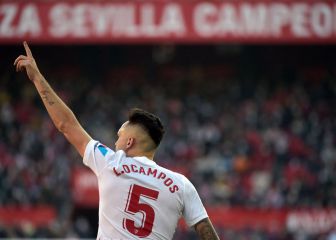 El Sevilla, a lomos de Ocampos