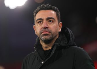 La bronca de Xavi poniendo a un descartado de ejemplo