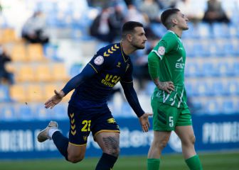 Rubén Mesa, con el pie derecho