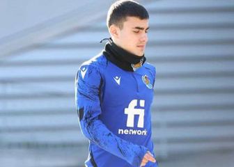 Zubimendi terminó lesionado el partido contra el Celta