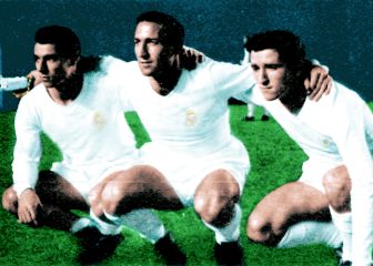 El partido que jugaron los tres hermanos Gento