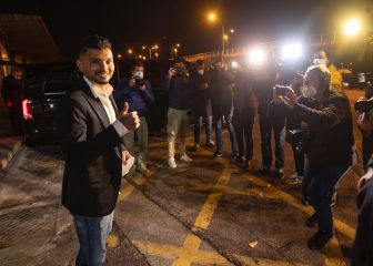 'Tecatito' Corona ya está en Sevilla para cerrar su fichaje