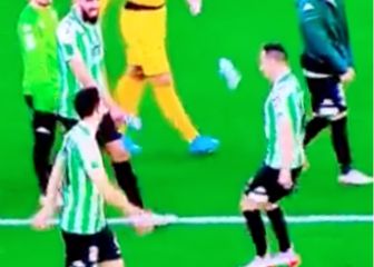 El gesto poco deportivo de Guardado imitando a Joan Jordán tras eliminar al Sevilla