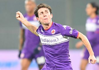 Odriozola marca en el set de la Fiorentina al Genoa
