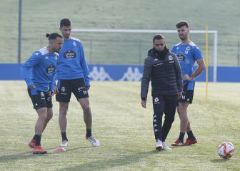 Noel y Trilli, con la Sub-19, únicas ausencias en la vuelta del Depor
