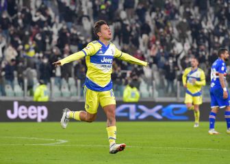 La Juve sonríe, Dybala también