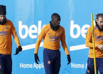 Dembélé completa su mejor entrenamiento de la temporada