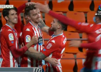 El Lugo se aleja del descenso ante un Almería que se tambalea