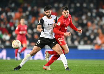El Valencia frena al Sevilla