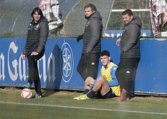 Las primeras rotaciones del Deportivo apuntan a la defensa