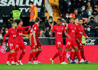 Sólo 13 jugadores del primer equipo estuvieron en Mestalla