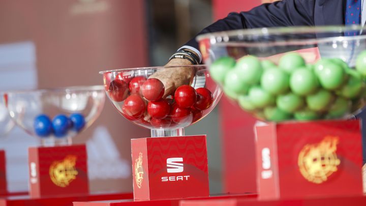 Sorteo de Copa del Rey, en directo: partidos y cruces de cuartos de final, en vivo