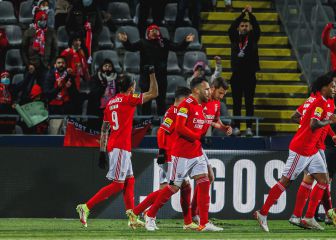 Darwin Núñez guía al Benfica