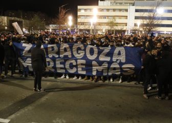 Tambores de protesta en Zaragoza