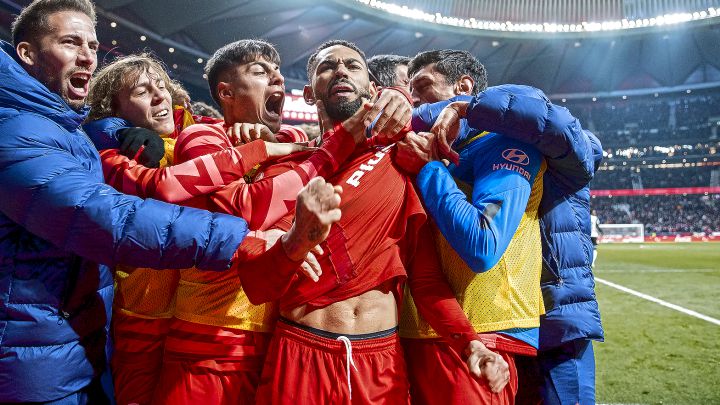 La dramática victoria del Atlético sobre el Valencia en imágenes