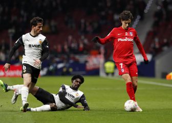 Simeone quitó a João Félix y el Metropolitano respondió con pitos