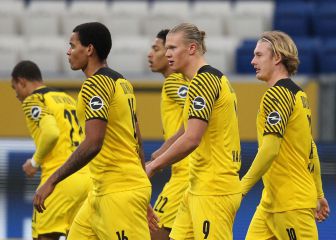 El Dortmund sufre para llevarse un importante triunfo ante el Hoffenheim