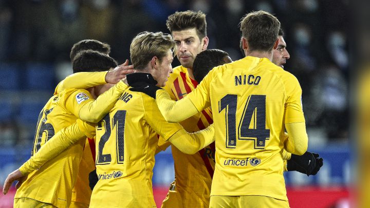 Alavés-Barcelona en imágenes