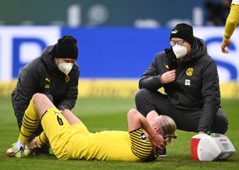 El Dortmund saca las garras en el comunicado médico de Haaland