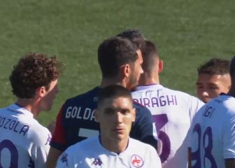 La roja a Odriozola que le ha llevado a los titulares de las crónicas en Italia