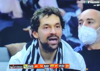 Las cámaras captaron a Llull descalificando a los árbitros