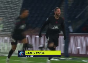 Ganas es poco: vean el gol y la celebración de Ramos y lo entenderán todo