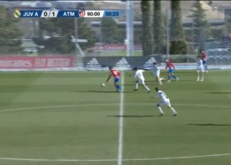 Ganaba el Atleti 0-1, le quitaba media liga en Valdebebas y llegó esta roja en el minuto 91