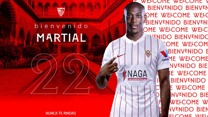 Oficial: Martial ya es del Sevilla