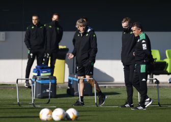 Pellegrini prepara el encuentro de Copa sin Tello ni Bellerín