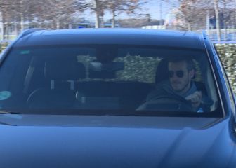 Bale llegó por los pelos al entrenamiento del Madrid