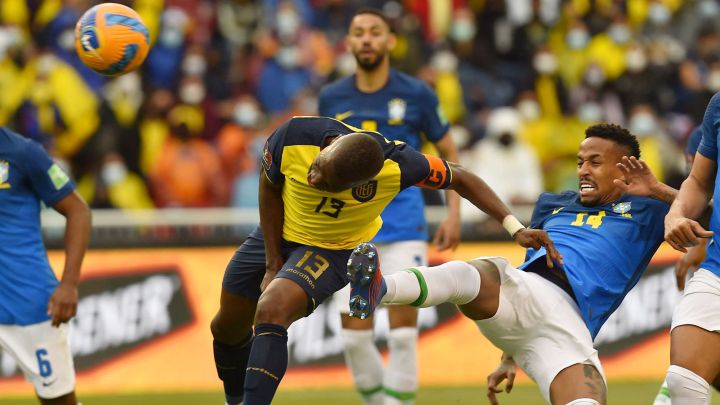 Sigue en vivo online la retransmisión del Ecuador - Brasil, partido de Eliminatorias al Mundial de Qatar 2022 que se disputa hoy, a través de As.com.