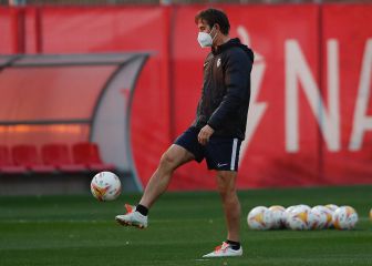 El Sevilla vuelve al trabajo sin Martial pero con Lopetegui