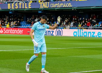 Rulli, nueve porterías a cero y a tiro del récord del Villarreal