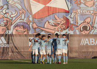 Al Celta B le van las goleadas