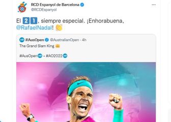 El 21 une a Espanyol y Nadal