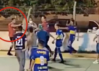 Bochorno en Brasil: un árbitro agrede y apunta con una pistola a varios jugadores