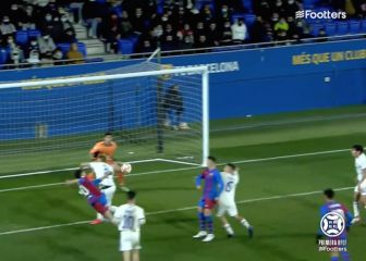 El gol que salvó al Barça en el Miniclásico en el minuto 95 tras remate en semifallo de Abde